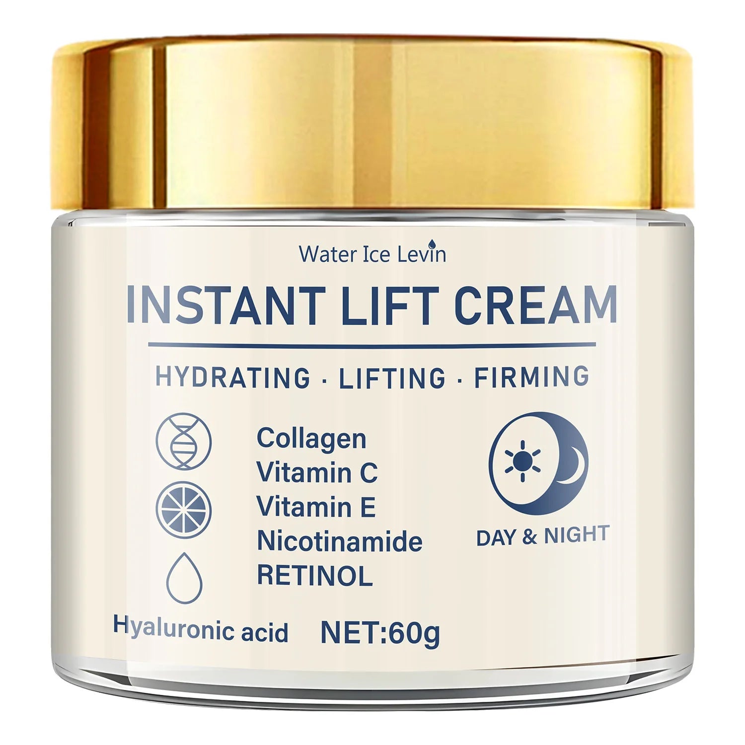 Facial Firming Cream – Hyaluronic Acid & Retinol 60g