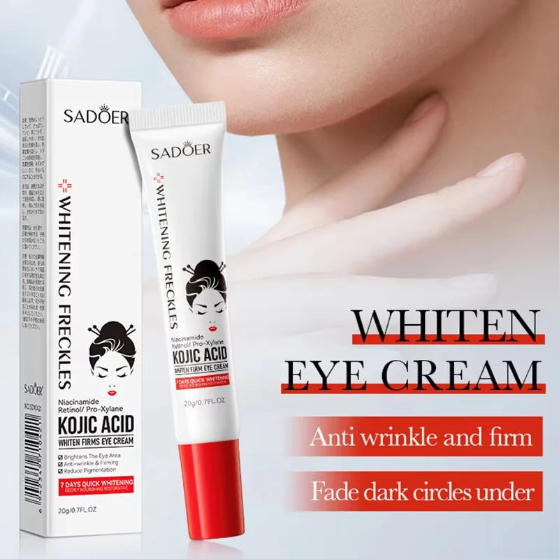 SADOER Kojic Acid Retinol Eye Cream – Brighten & Firm Eye Cream Oasis Select