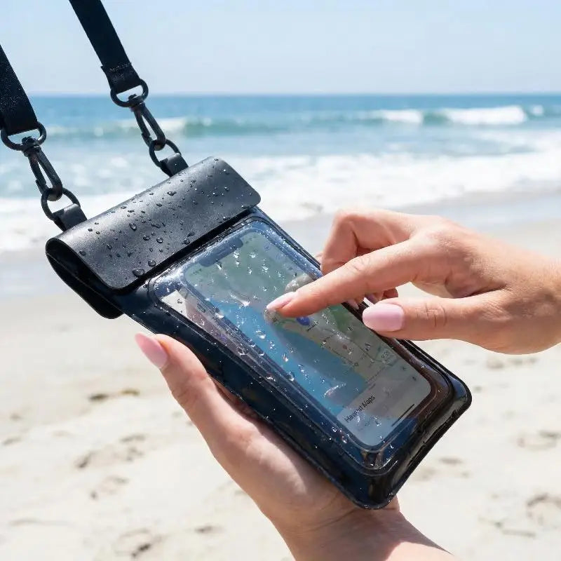 Waterproof Phone Pouch Waist Pack – Touchscreen Dry Bag Waterproof Phone Pouch Oasis Select