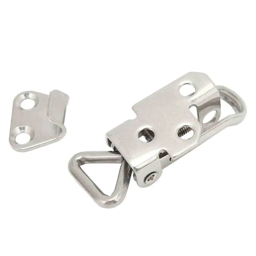 304 Stainless Steel Marine Latch Deck Hasp Lock | Anti-Rattle