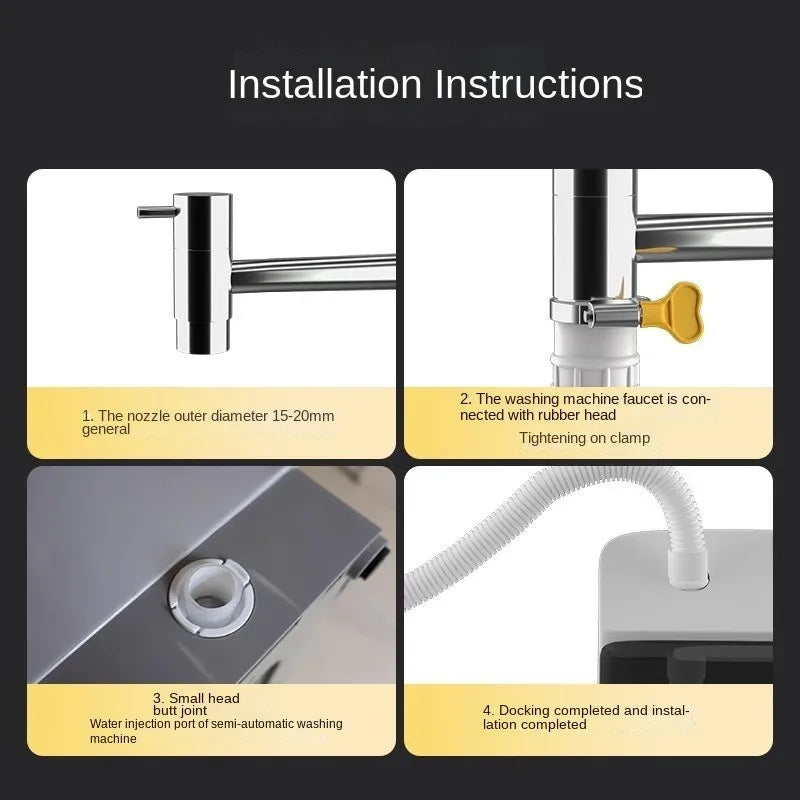 1-4M Washing Machine Draining Hose Plastic Tube Pipe Extension Drainpipe for Air Conditioner Kitchen Faucet Accessories Oasis Select