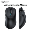 FREEWOLF A5 Wireless Gaming Mouse, Lightweight 59g, PAW3311 Sensor, 80M Huano Switches, Tri-Mode, 1000Hz, Ergonomic Right-Hand D Oasis Select FW-A5 Black