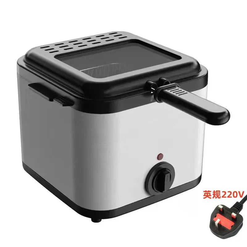 Portable Visual Electric Fryer – French Fries & Dough Sticks