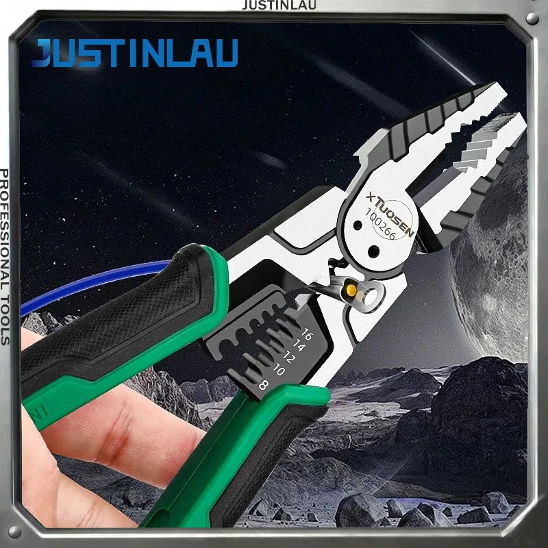 Multifunctional Heavy Duty Alloy Wire Cutters Diagonal Needle Nose Pliers Hardware Tools Universal Electrician Wire Pliers Oasis Select