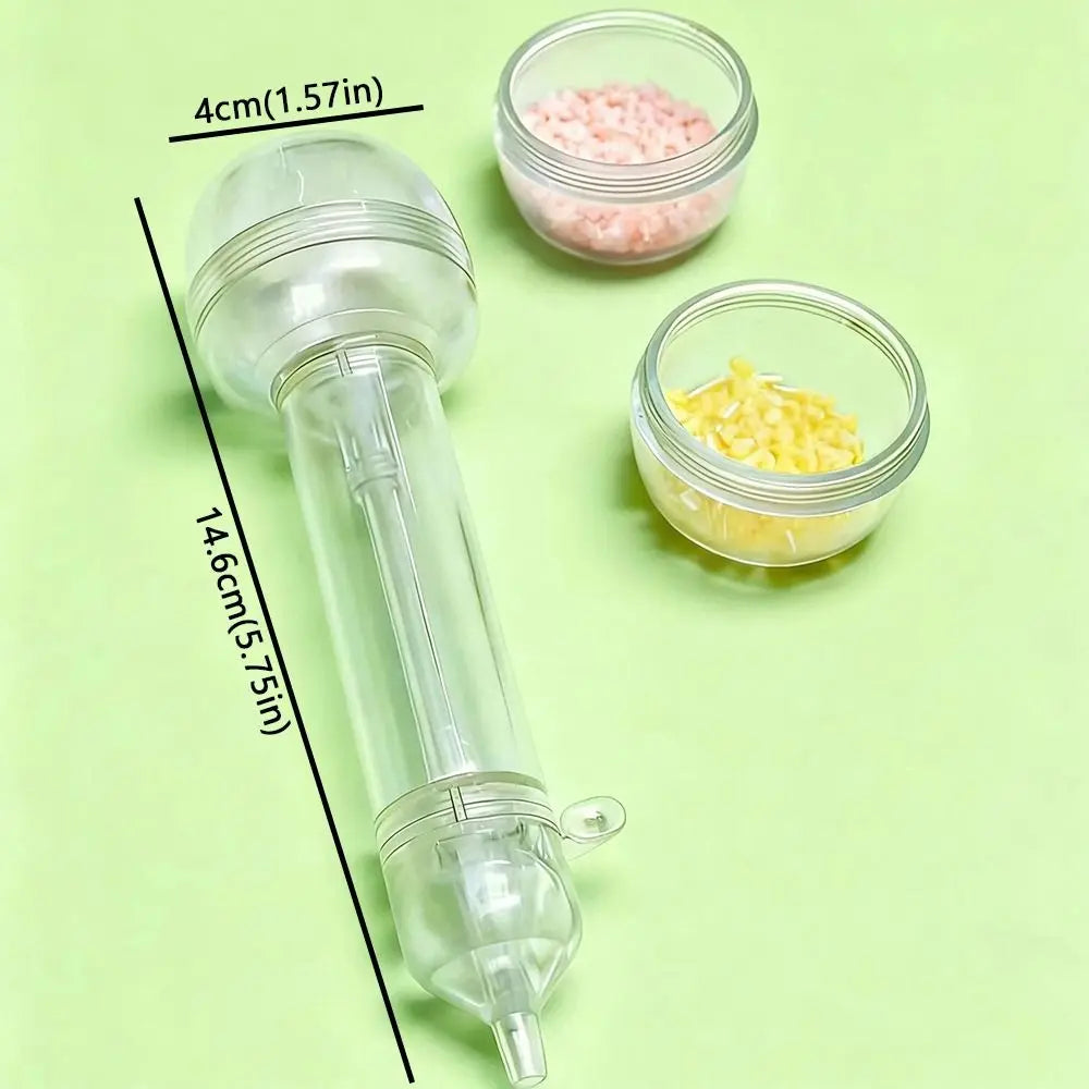 Press-Type Bead Pen | Ergonomic 3D Pixel Puzzle Dispenser Bead Craft Dispenser Oasis Select