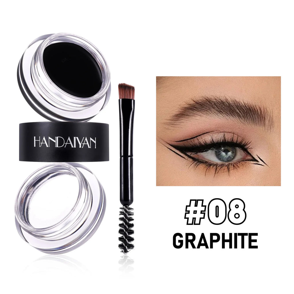 Handaiyan 2-in-1 Waterproof Eyebrow Wax & Tint Pomade | 3D Brows