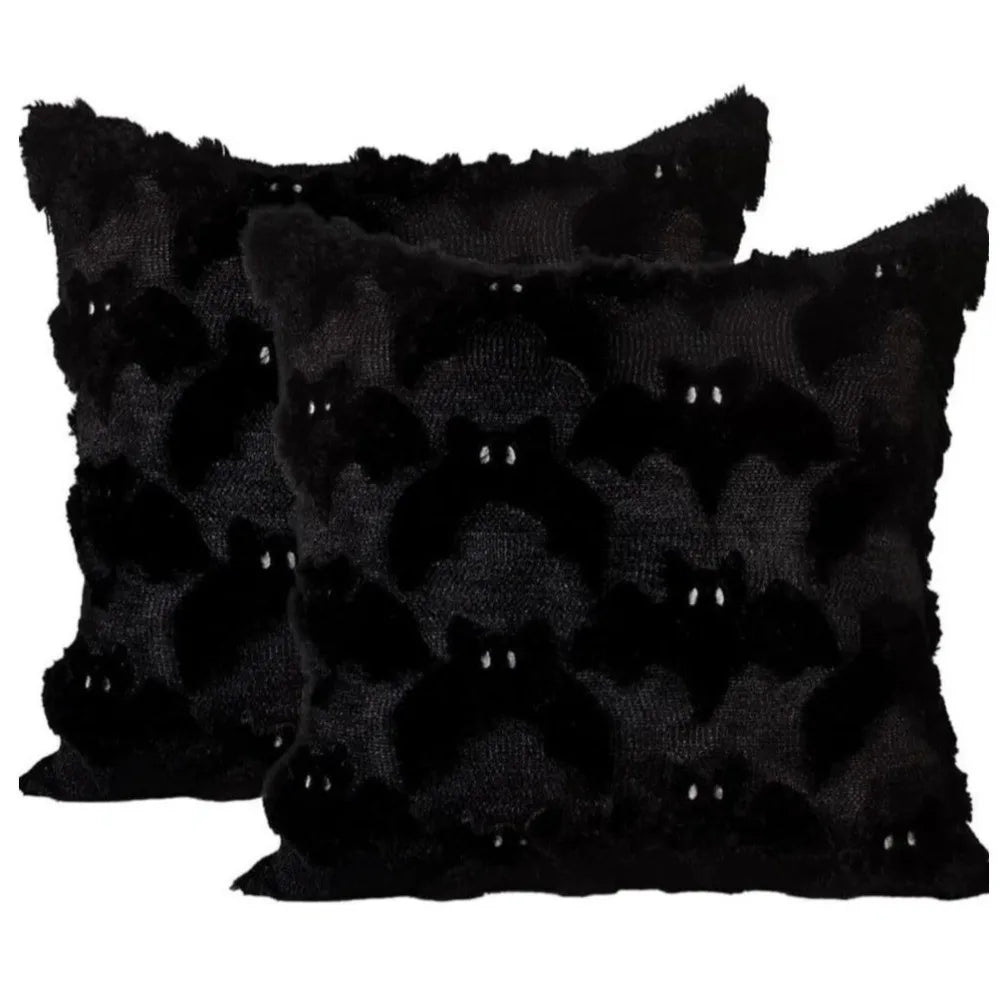 Halloween Ghost & Pumpkin Throw Pillow Cover 45x45cm