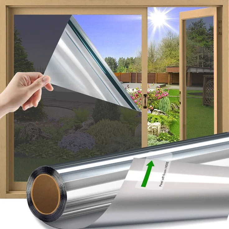 Sunscreen And Heat Insulation Film All-Round UV Protection Anti-Glare Privacy Sunshade Film Vinyl Film Glass Protection Sticker. Oasis Select zuanshiyin 50cmX5m
