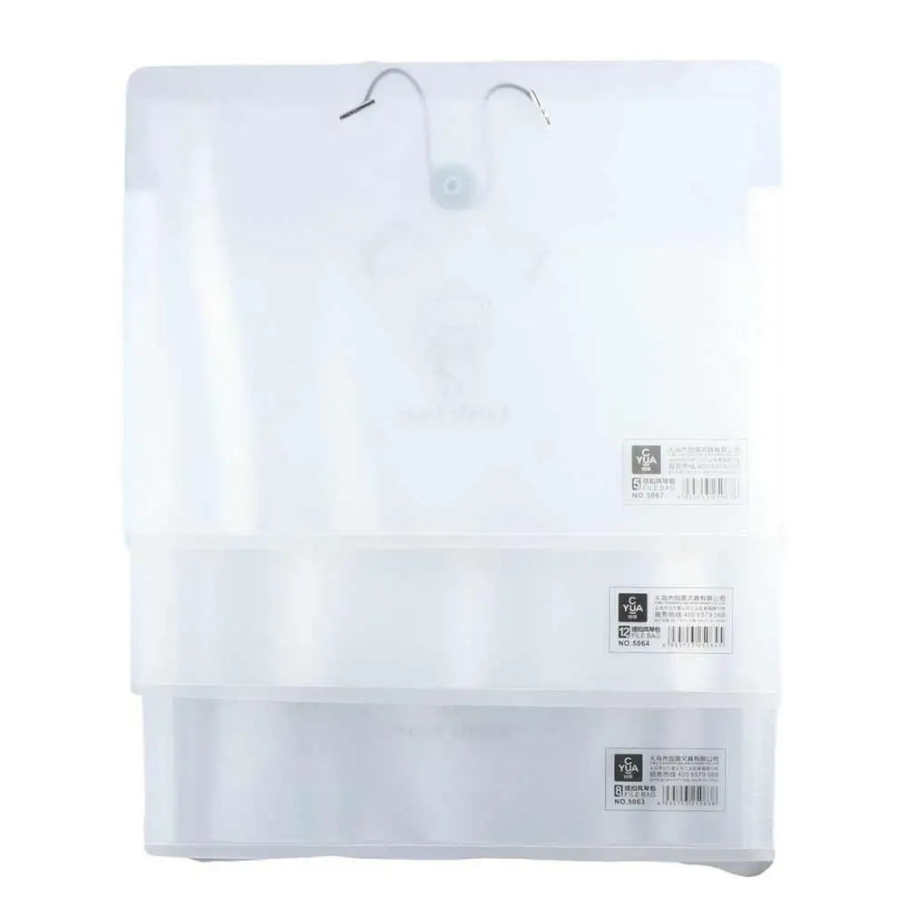 Cartoon Expanding Folder A4 Organ Bag High-capacity File Organizer A4 File Folder Dustproof Waterproof Test Paper Oasis Select