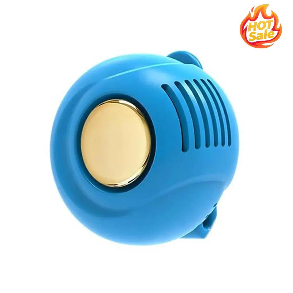 2026 New Portable Silent Mini Bladeless Electric Fan USB Rechargeable Mini Bladeless Fans Adjustable 3-Speed for Shirt Waist Oasis Select