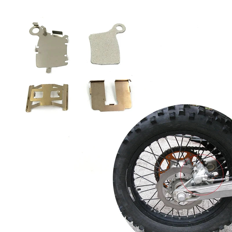 For KTM SX/SXF/XC/XCF - Brake Caliper Retaining Spring Clip Set, Front/Rear, 54813018000 Oasis Select