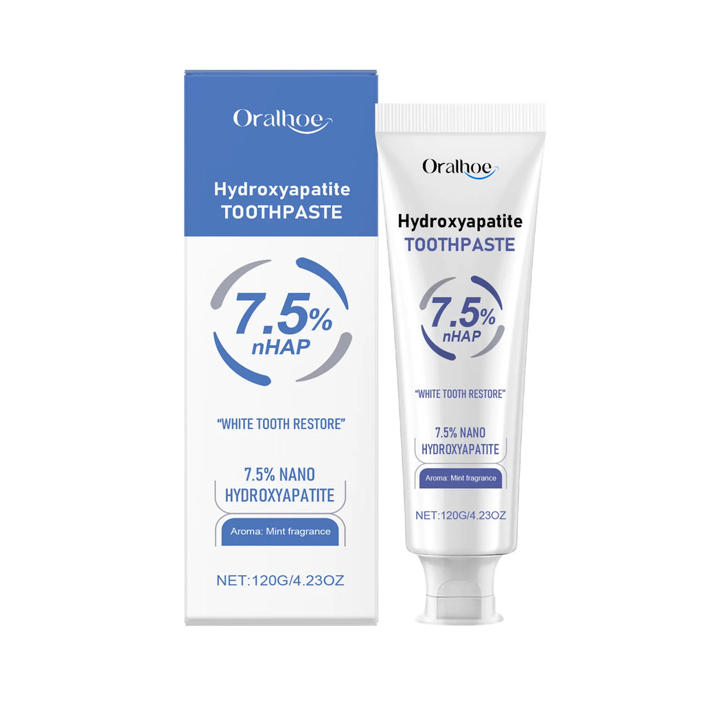 Oralhoe Hydroxyapatite Whitening Toothpaste – Stain Removal Whitening Toothpaste Oasis Select 120g boxed