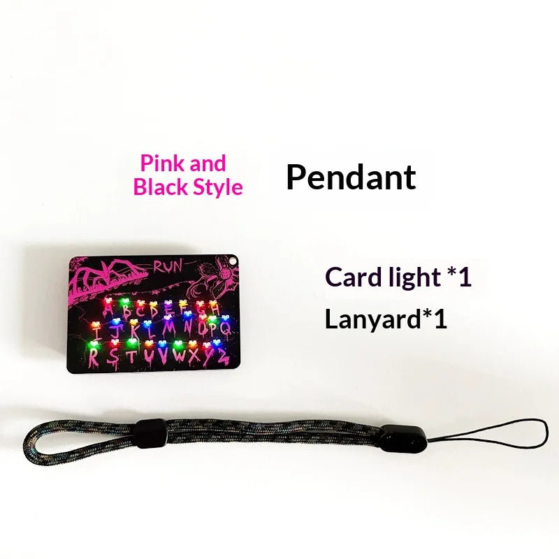 Upside Down LED Car Ornament Glowing Keychain | Auto Decor