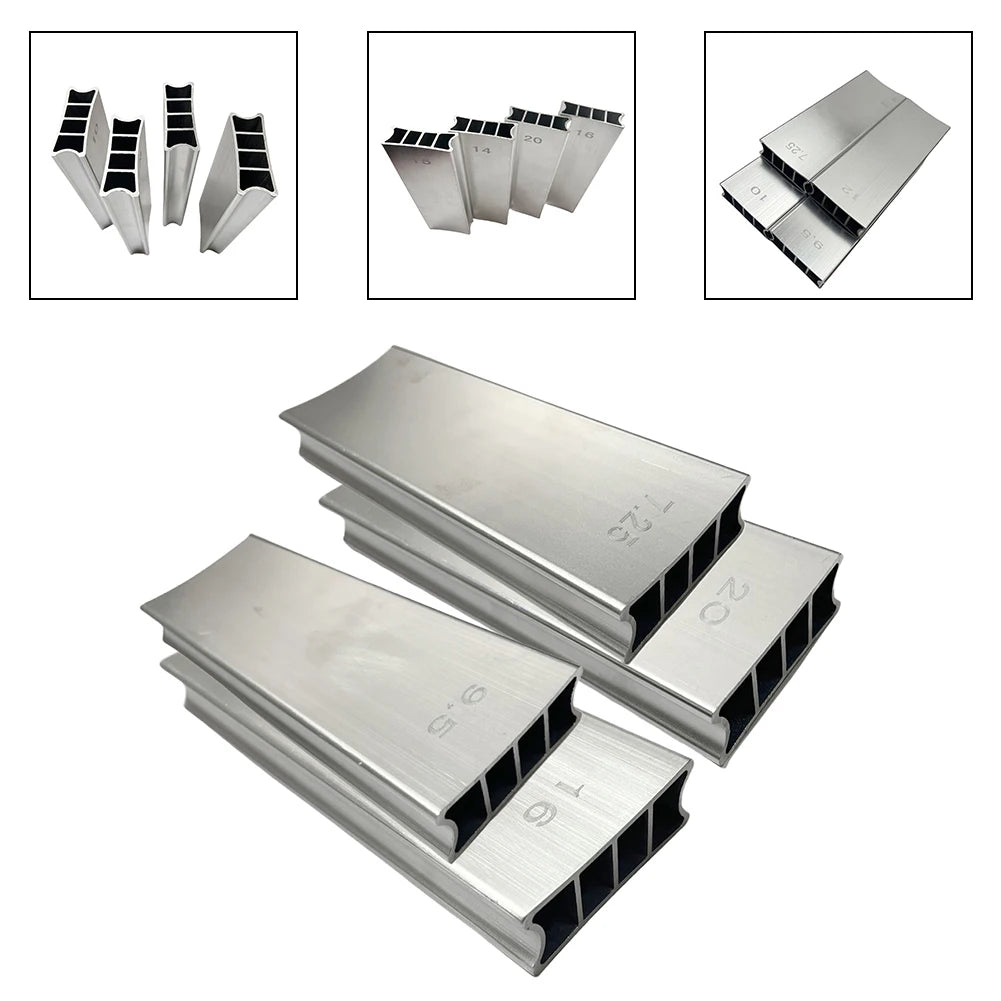 Silver Aluminum Alloy Dual Radius Sanding Beam For Guitar Bass Fret Leveling Fingerboard Shaping Luthier Supply Tool Oasis Select