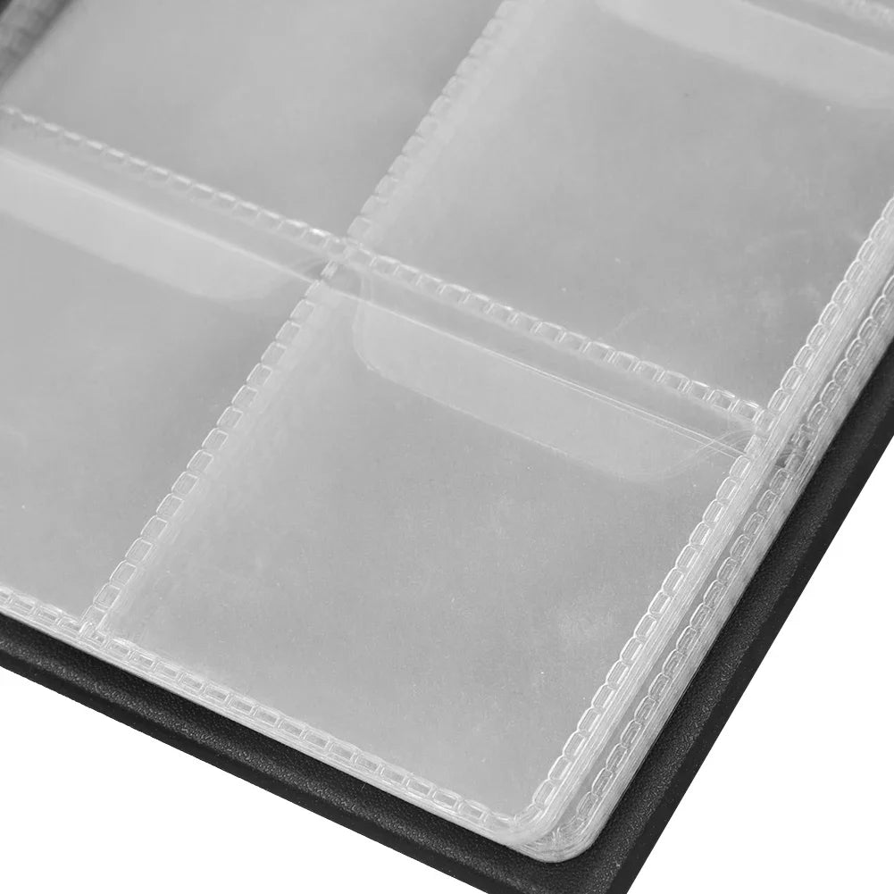 60 Pockets Artificial PU Leather Commemorative Coins Collection Album Book Collecting Money Organizer Storage Bags Storage Book Oasis Select