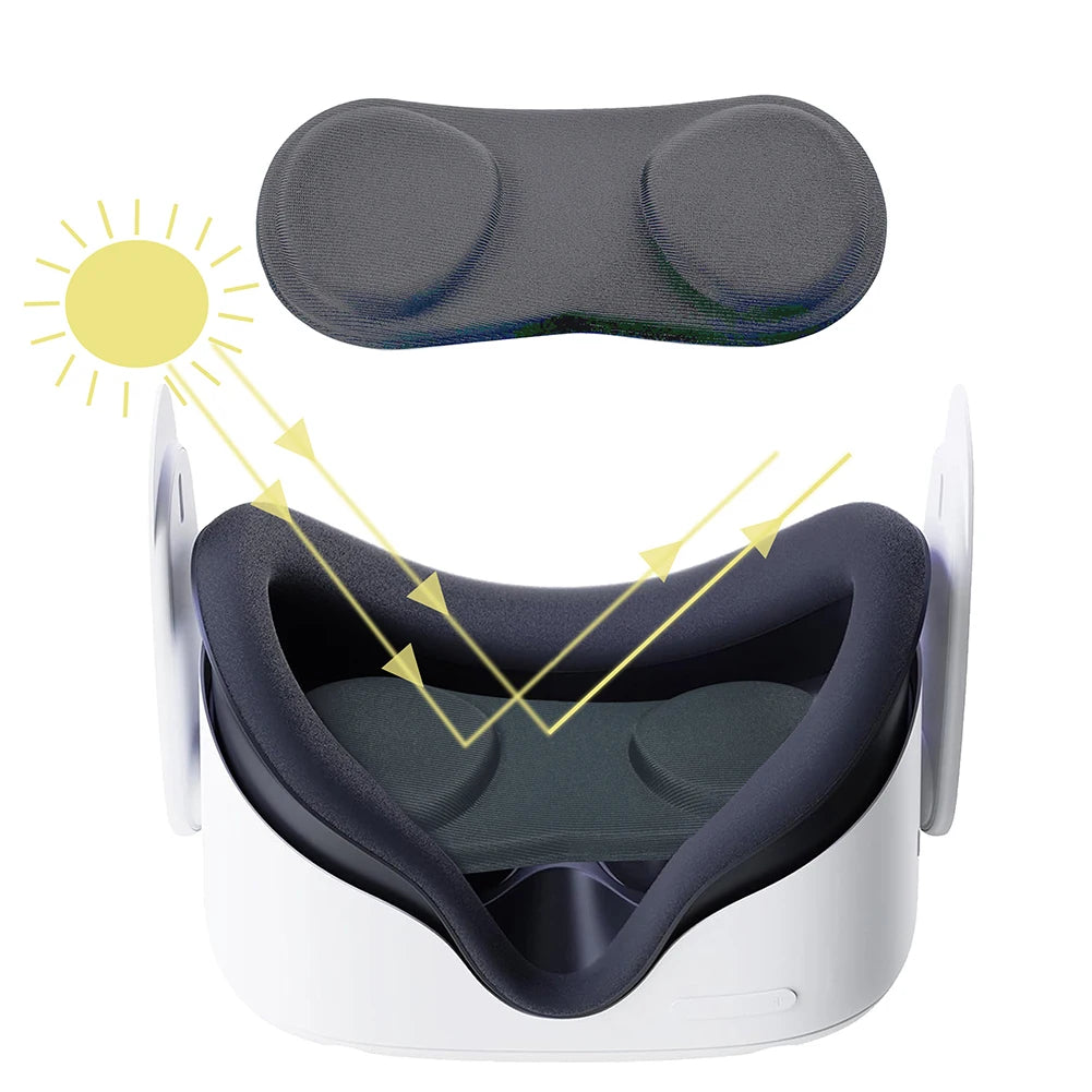 VR Lens Cover Anti-Scratch Dustproof Cap for Meta Quest 3S/3/2 Pico4 VR Lens Protector Oasis Select