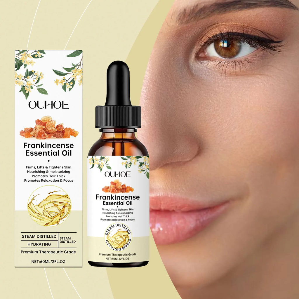 Frankincense Essential Oil for Hair, Skin & Body – 60ml Essential Body Oil Oasis Select