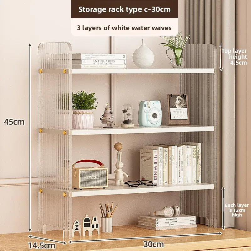 Multi-functional Cosmetics Shelf Desktop Multi-layer Finishing Storage