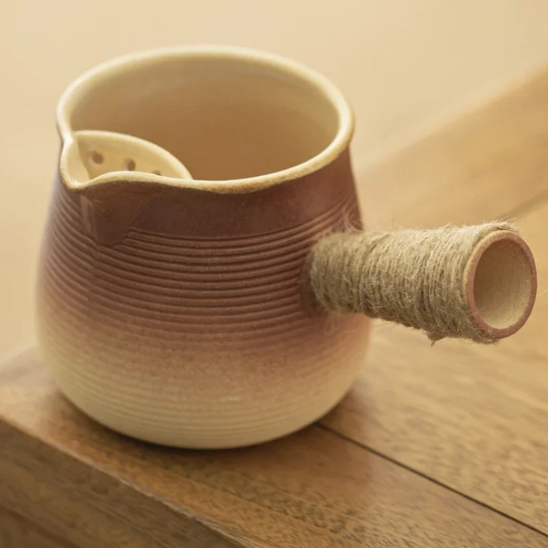 Ceramic Baked Milk Tea Pot Can Be Dry Boiled Boiled Tea Warm Milk Pot Teapot Tea Infuser Oasis Select