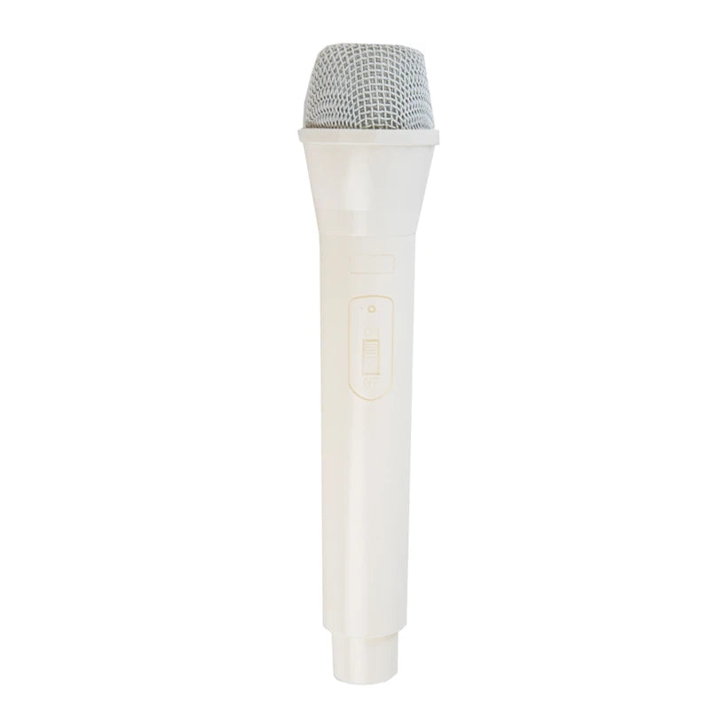 1PC Fake Prop Microphone Props Artificial Microphone Prop Kids Microphone Toy Oasis Select White