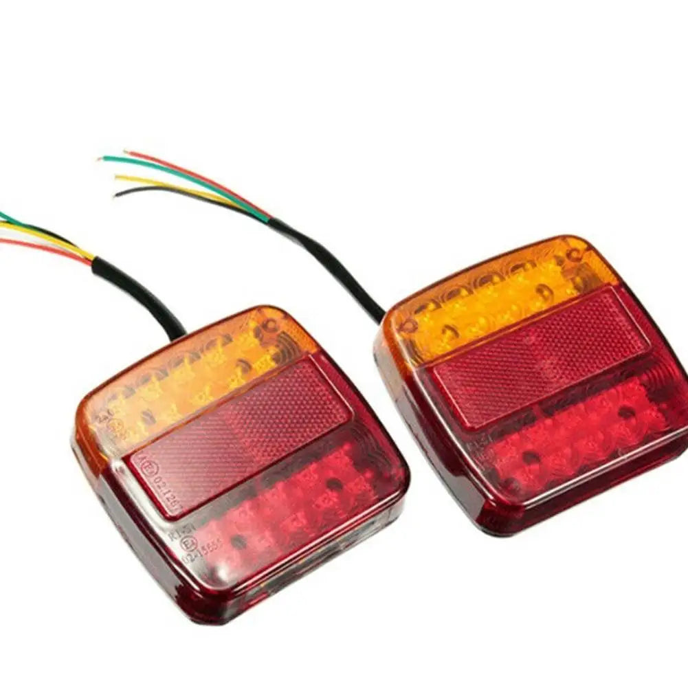 12V 20-LED Waterproof Tail Light for Truck Trailer RV Boat Car