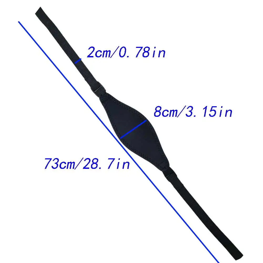 Universal Snorkel Mask Strap Cover Neoprene Adjustable Swimming Mask Replacement Strap for Snorkeling Freediving Spearfishing Oasis Select
