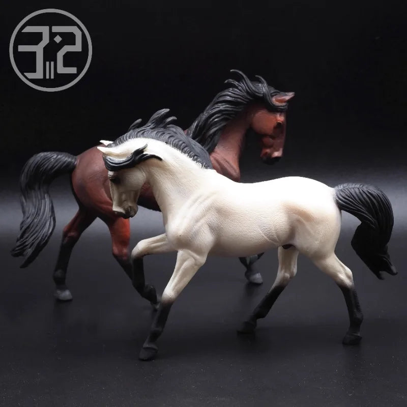 Andalusian Stallion British CollectA Simulation Animal Horse Model Decoration Home Accessories Oasis Select