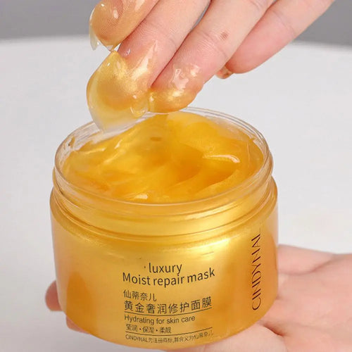24K Gold Collagen Sleeping Face Mask – Firming & Moisturizing Sleeping Face Mask Oasis Select