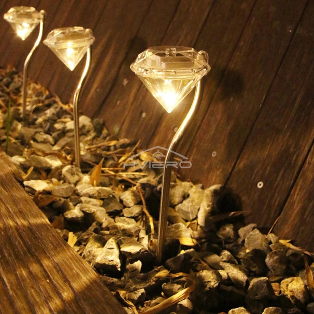 Solar LED Garden Lawn Lamp | IP65 Waterproof Path Spot Light