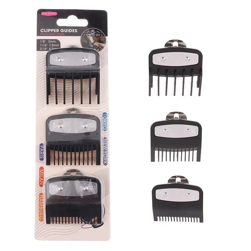 2026 Hot Sale！Hair Clipper Comb Set - Attachable Guide Combs Trimmer Styling Tools With 1.5mm 3mm 4.5mm Clipper Guards(1pcs) Oasis Select