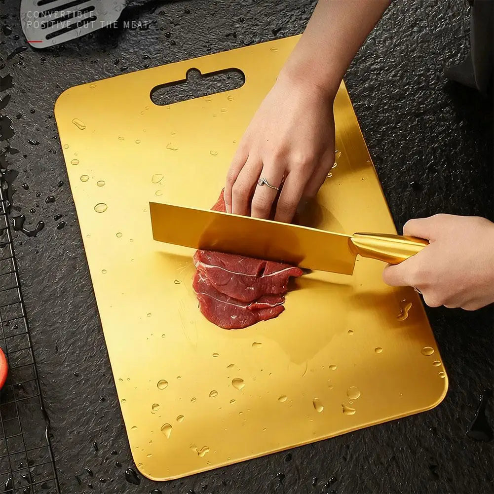 Stainless Steel Cutting Board – Non-Stick, Mildew-Proof Kitchen