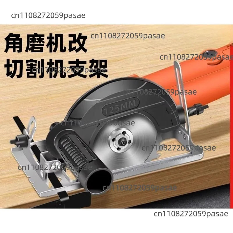 Angle Grinder to Circular Saw Adapter | 0–45° Wood Cutter