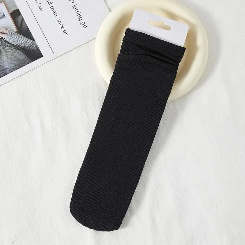 Women's Colorful Cotton Slouch Socks – Breathable Summer Crew