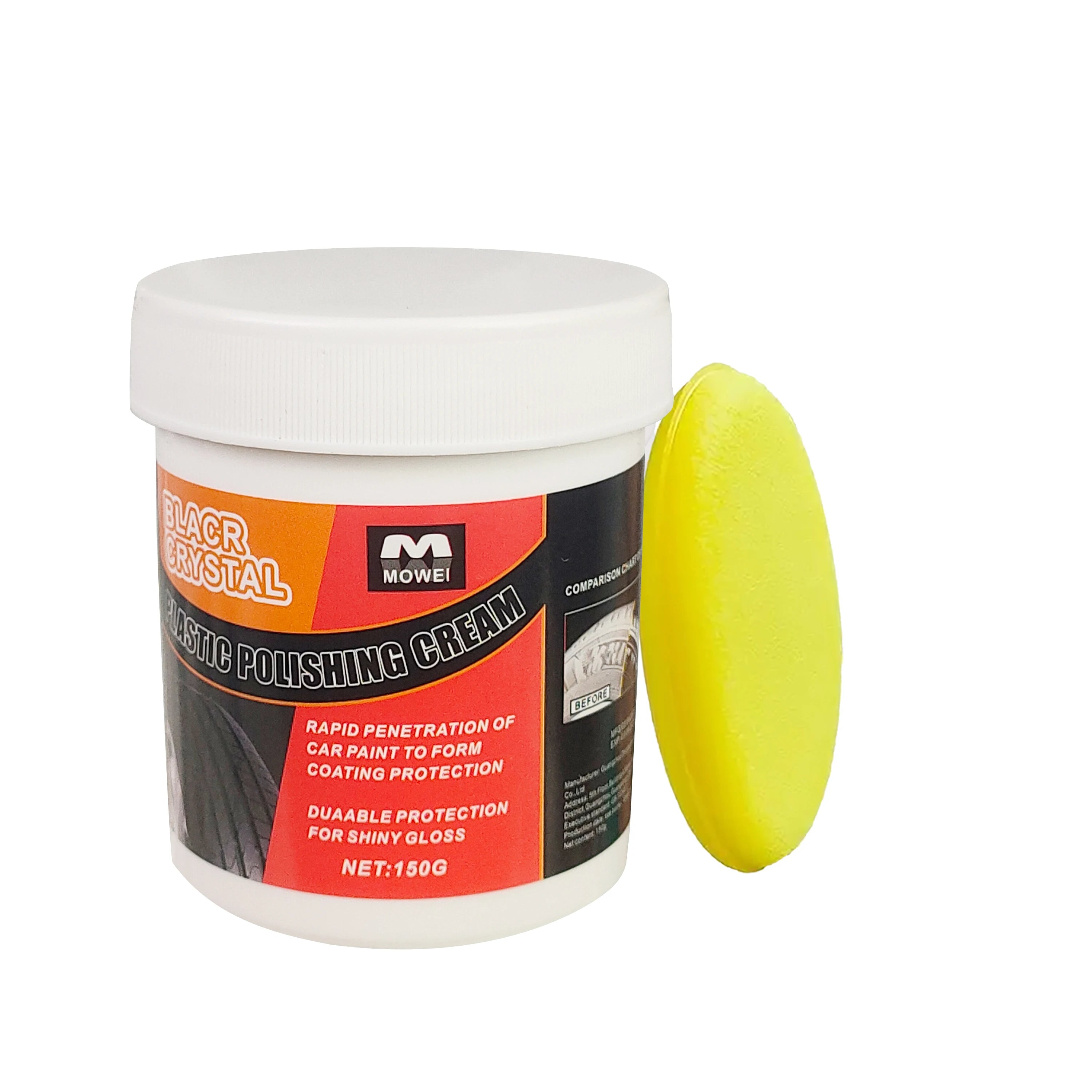 Plastic Trim Dressing Cream – Dashboard & Tire Restorer Paste