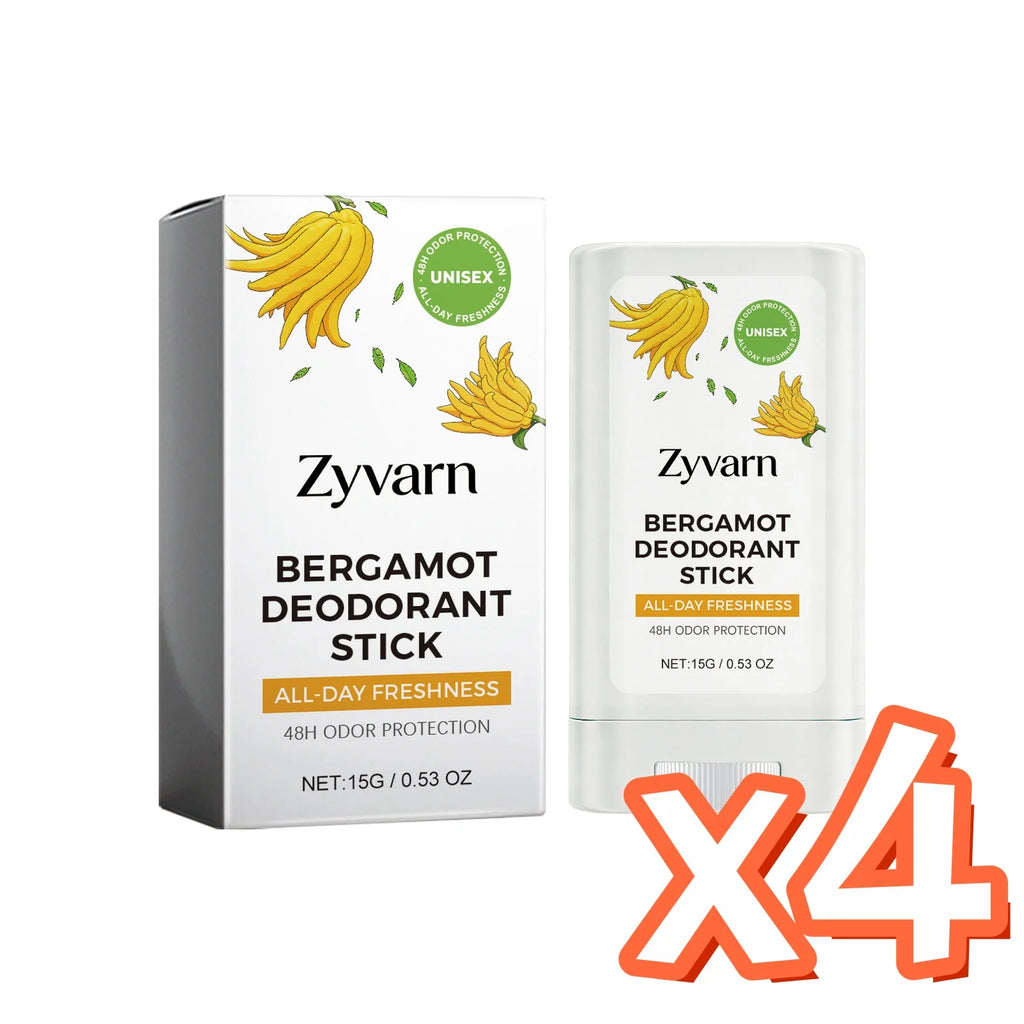 ZYVARN Bergamot Deodorant Stick – All-Day Fresh Unisex 15g
