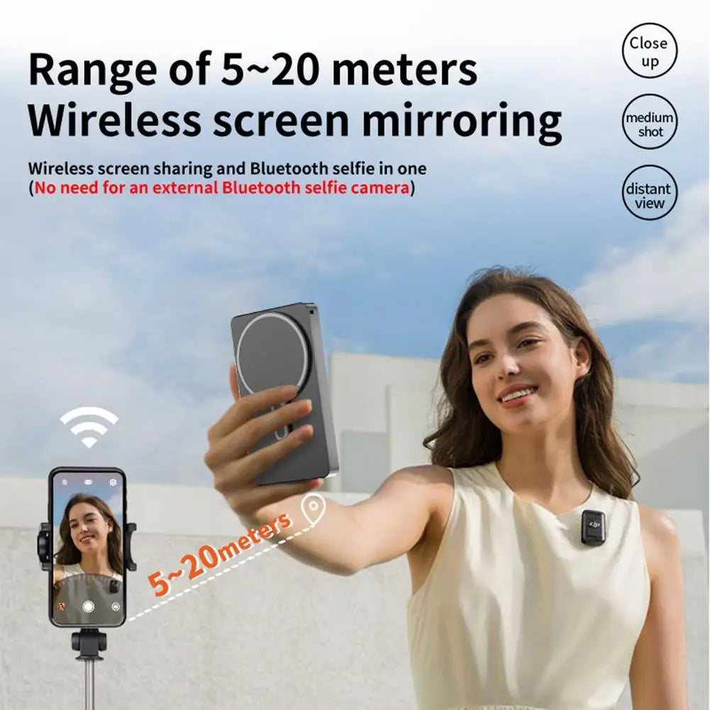 Wireless Rear Camera Monitor 3.94" – Vlog, Selfie & Live Stream