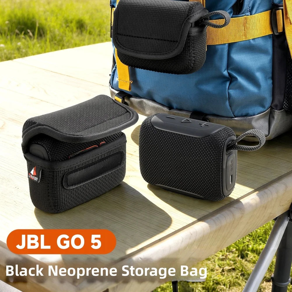 For Bike Attachment Speaker Carry Bag Neoprene Speaker Storage Waterproof Speaker Sleeve Shock Absorbing Material Oasis Select