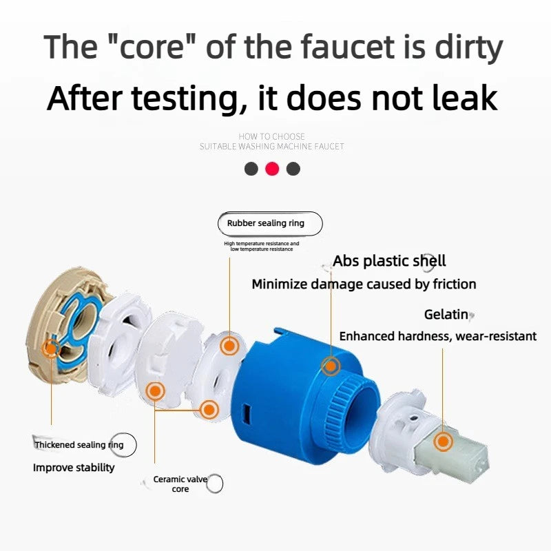Faucets Mixing Spool Valve 25 MM/35 MM/40 MM Cartridge Ceramic Mixer Tap Kitchen Bath Basin Shower Taps Accessories Oasis Select