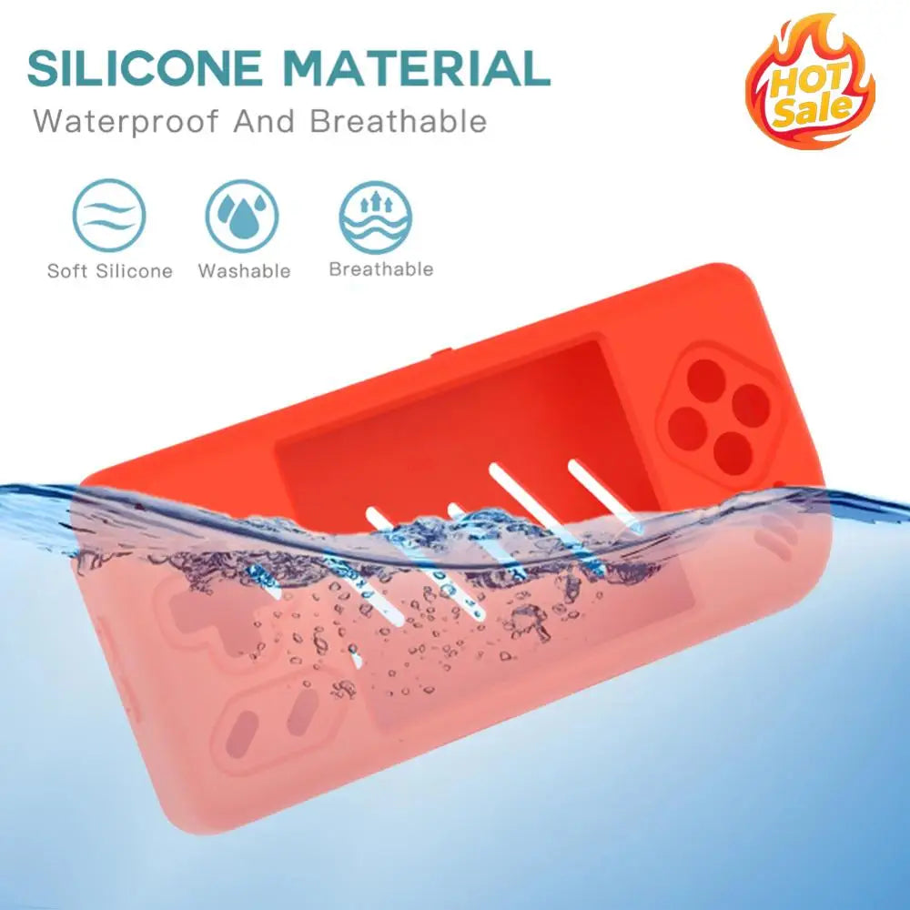 Silicone Protective Case Anti-Scratch Protective Cover Protective Sleeve Skin for ANBERNIC RG28XX 2.83inch Handheld Game Console Oasis Select