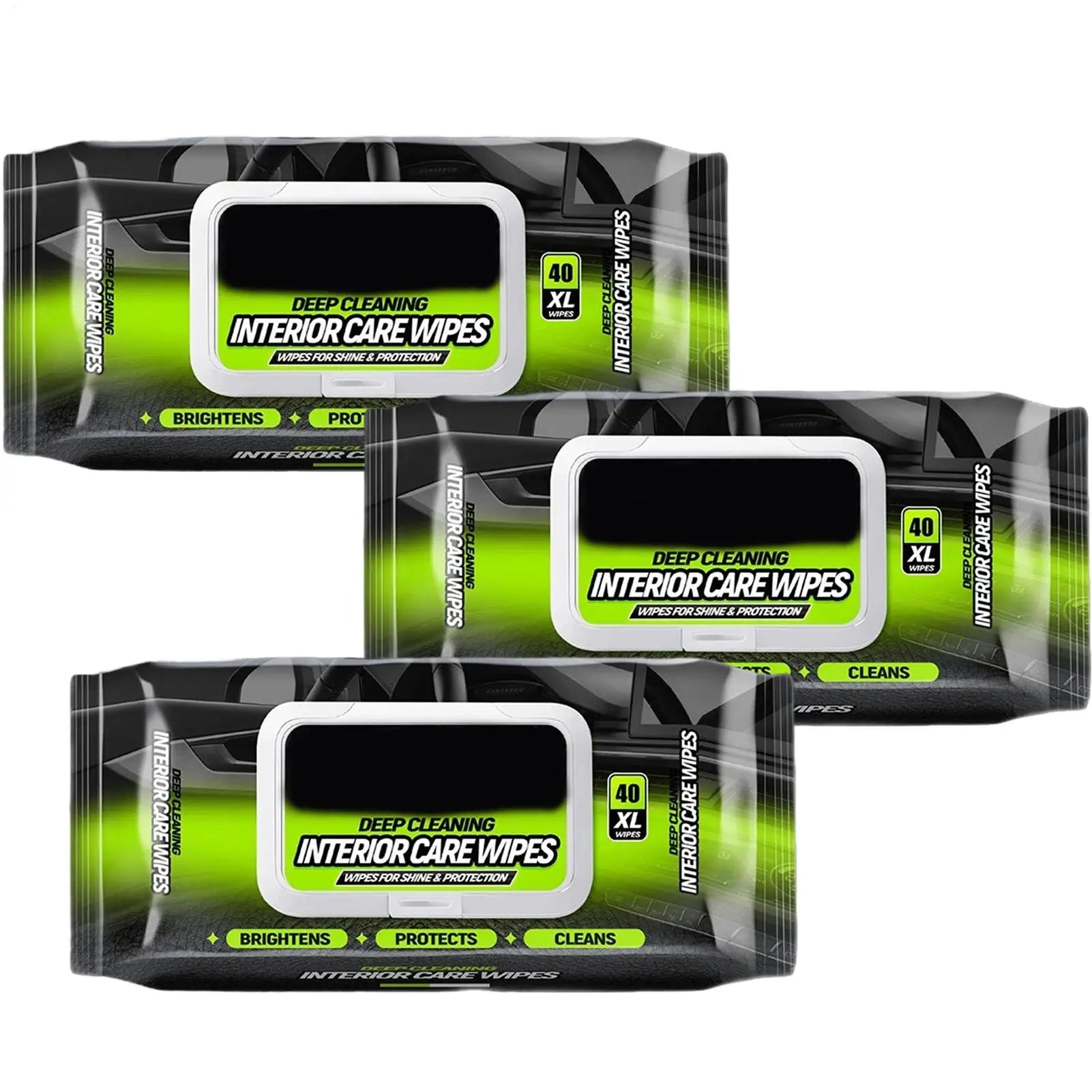 Car Interior Cleaning Wipes Multi-function Car Dashboard Seat Leather Nursing Brightening Wipes Car Wash Care Cleaning tools Oasis Select