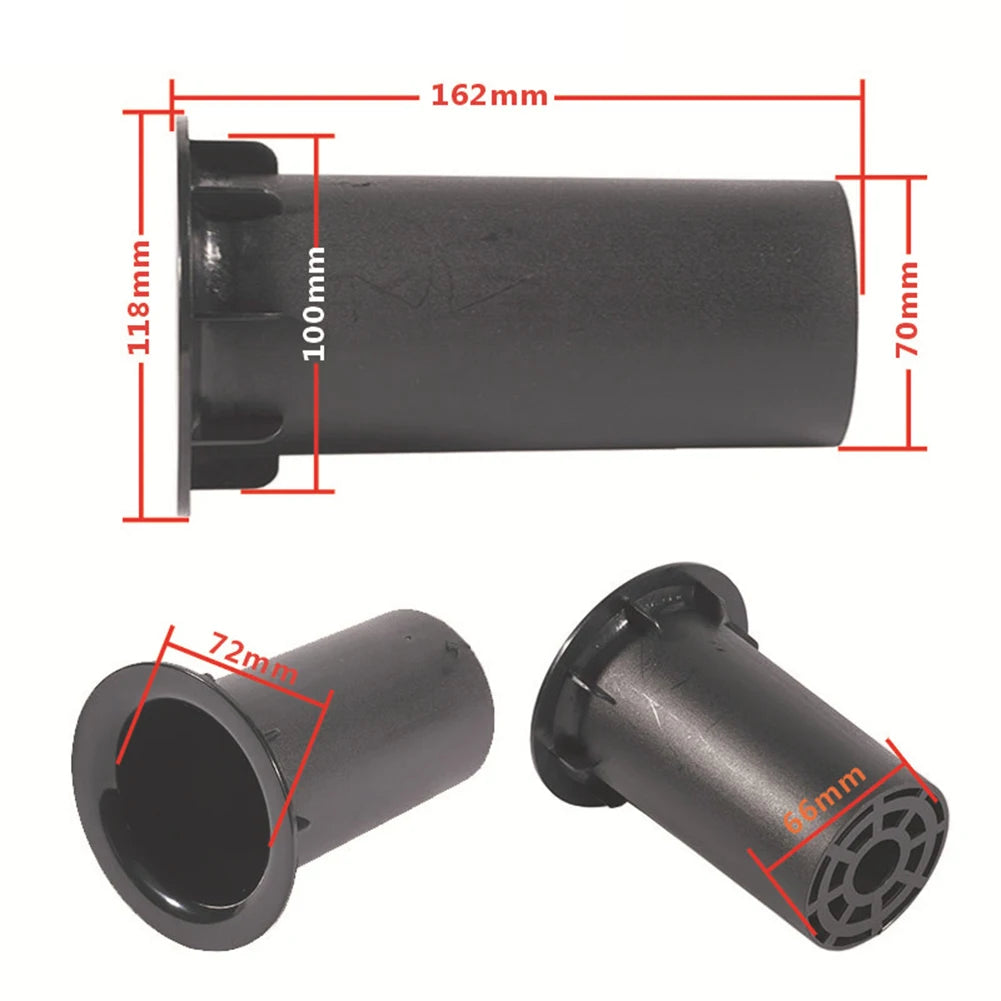 Sound Quality Bass Subwoofer Tube Bass Subwoofer Tube ABS Port Open Hole Easy Installation Enhanced Sound Quality Oasis Select Hole Diameter 100mm