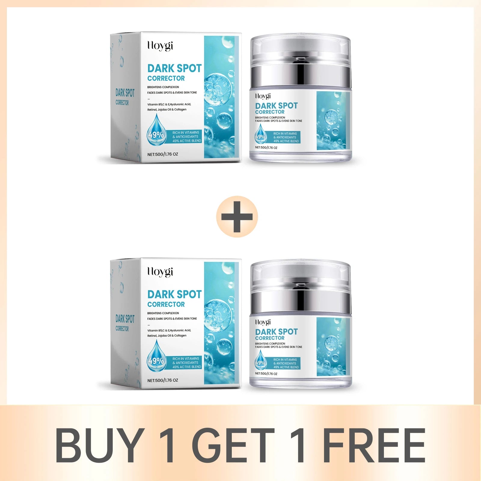 Hoygi Retinol Face Cream – Dark Spot & Brightening 50g Retinol Face Cream Oasis Select Buy 1 Get 1 Free