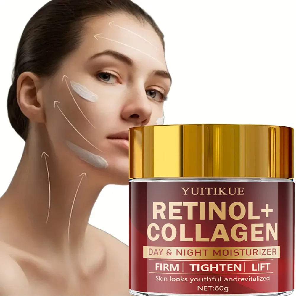 Retinol Collagen Cream 60g – Anti-Aging Day & Night Moisturizer
