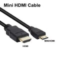  Mini HDMI-compatible to HDMI Cable MiniHDMI Cable For Monitor Tablet Camera DV graphics card HDTV Display Projection Cable Oasis Select black 2 M