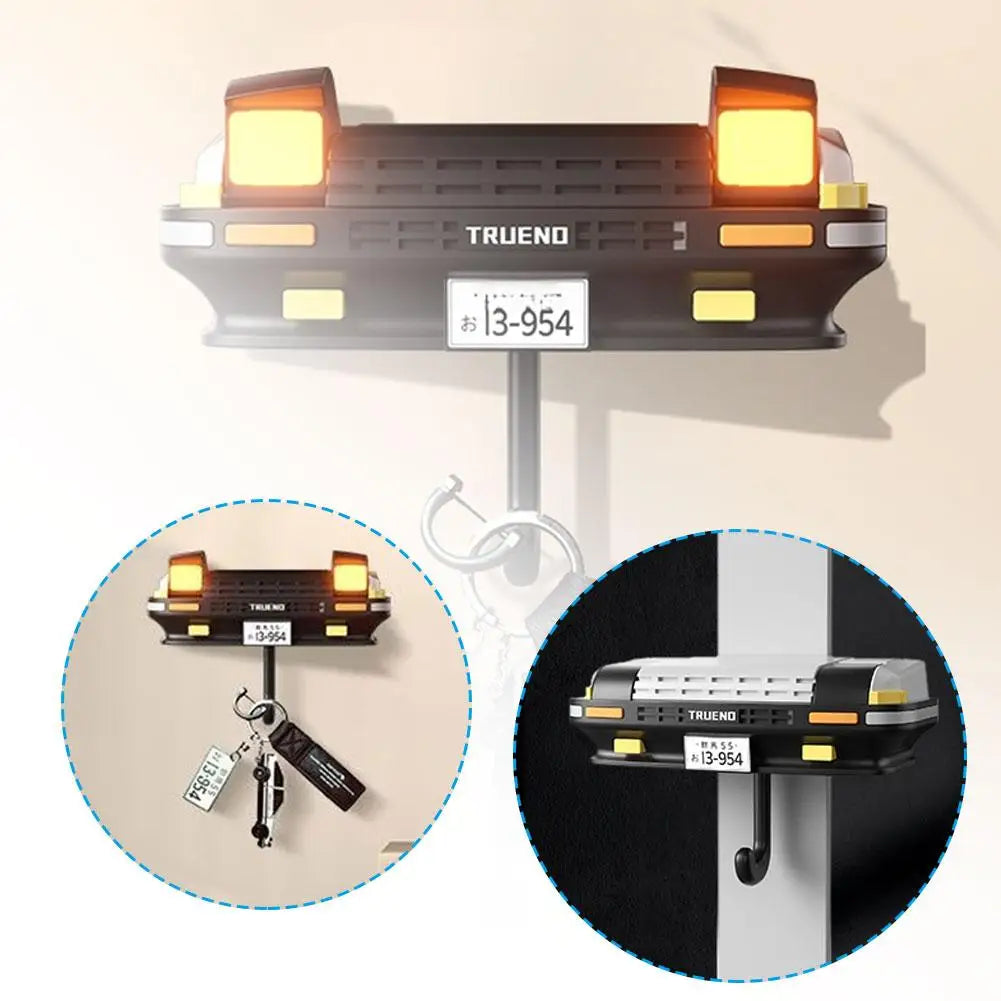 2025 New AE86 Car Headlight Key Holder Room Accessories Wall-Mounted Key Hanger Wall Hooks Car Enthusiasts' Gifts Birthday Gift Oasis Select