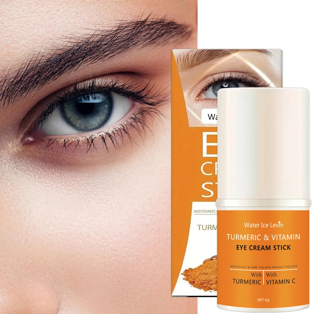 Turmeric vitamin c eye cream stick nourish skin, improve fine lines, relieve eye bags and dark circles, brighten eye skin Oasis Select