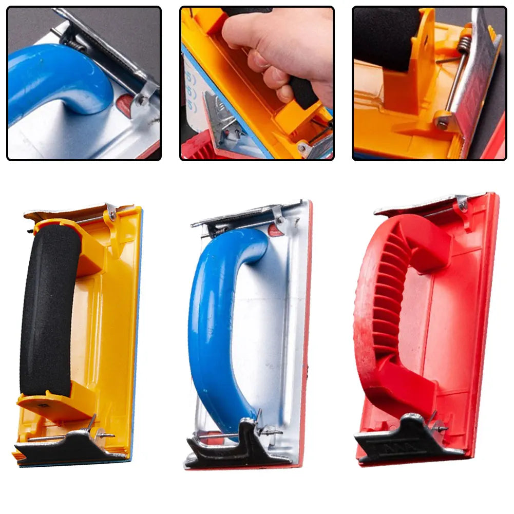 Sandpaper Holder Grinding Polish Tool Woodworking Abrasive Tool Wall Sand Board For Drywall Sanding Polishing Grinding Oasis Select