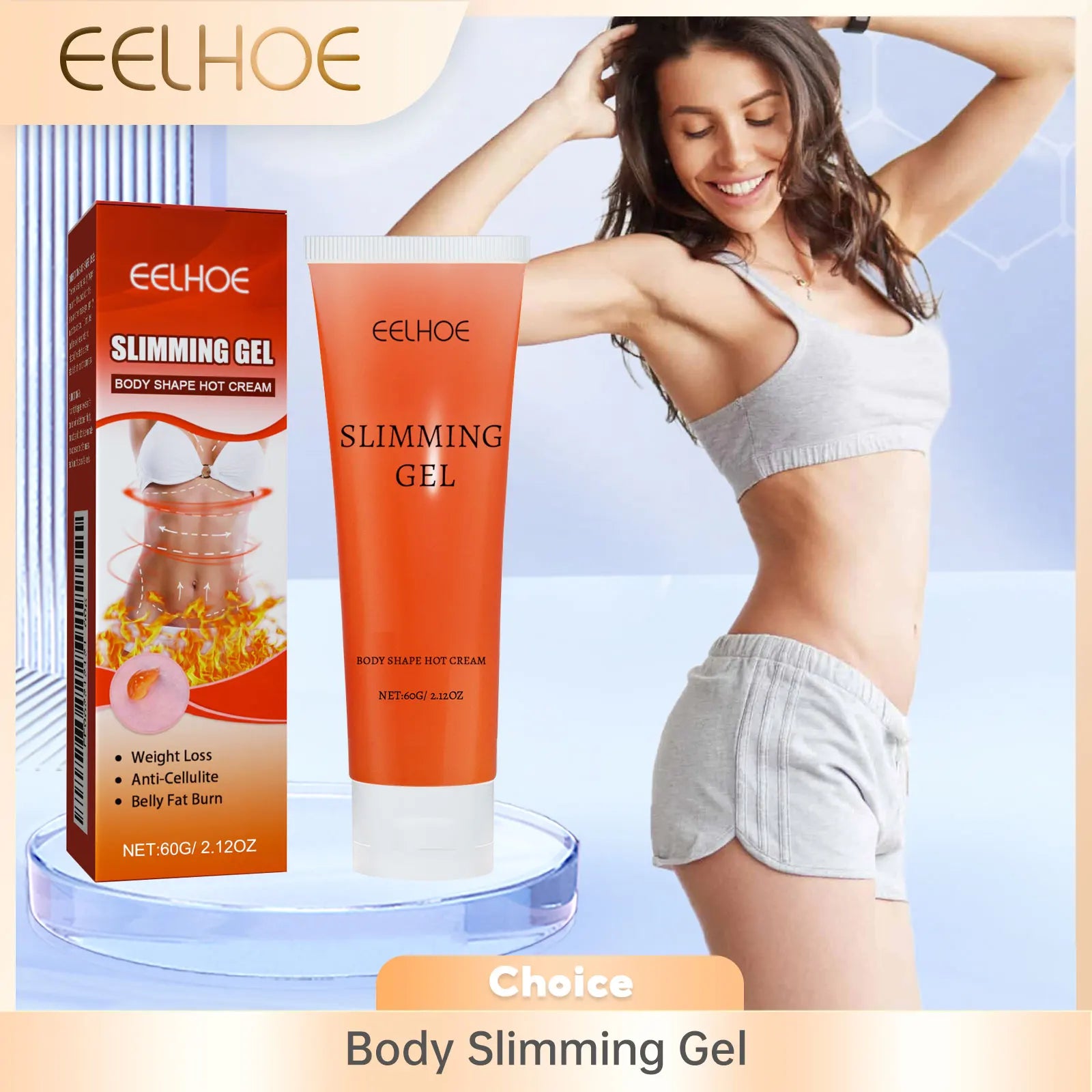 Slimming Gel Fat Burning Cream Body Sculpting Metabolism Sexy Body Shaping Weight Loss Tighten skin elasticity Hot Sweat Cream Oasis Select