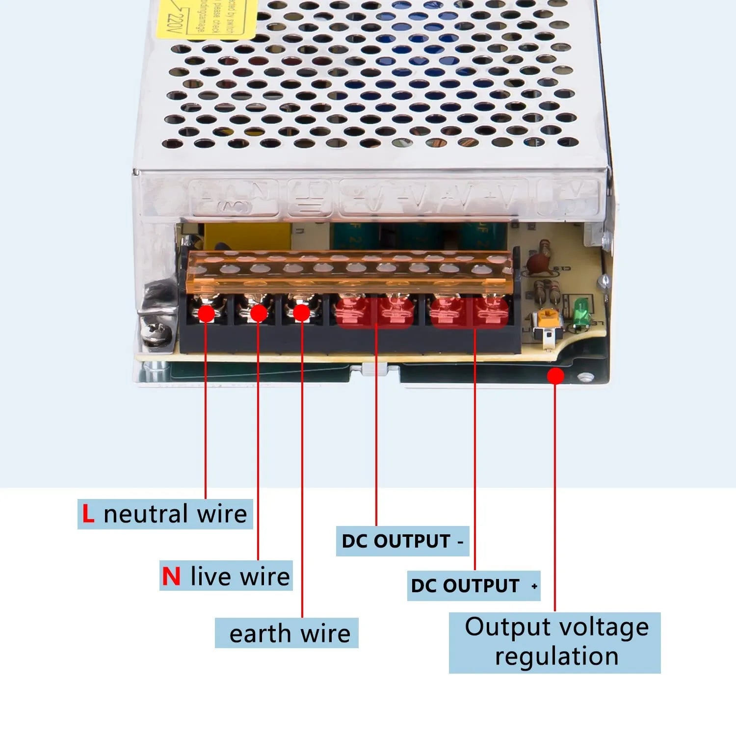 5V 24V Power Supply 12V Regulated Power Supply AC 220V 110V TO DC 12 Volt Power Supply For Room Decration LED Strip Oasis Select