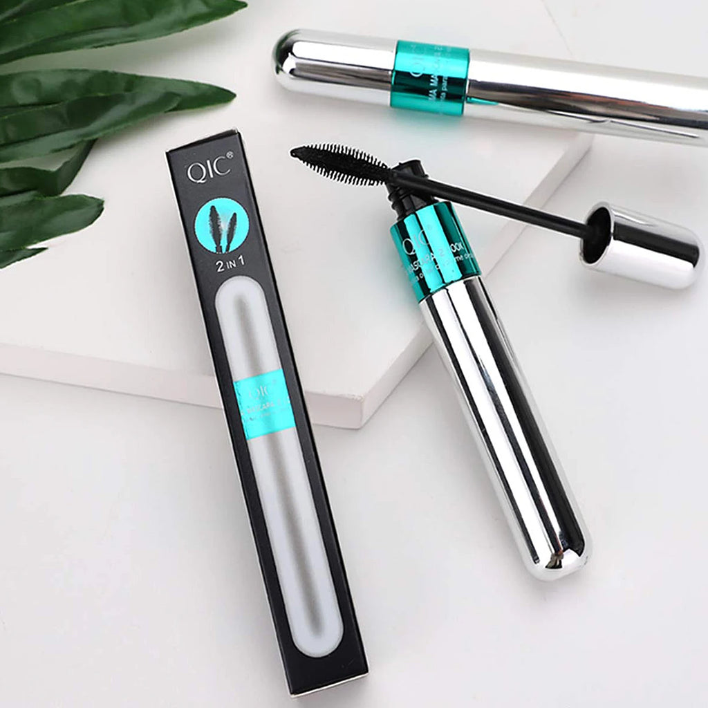 QIC Silk Fiber Mascara – Waterproof, Volumizing & Lengthening